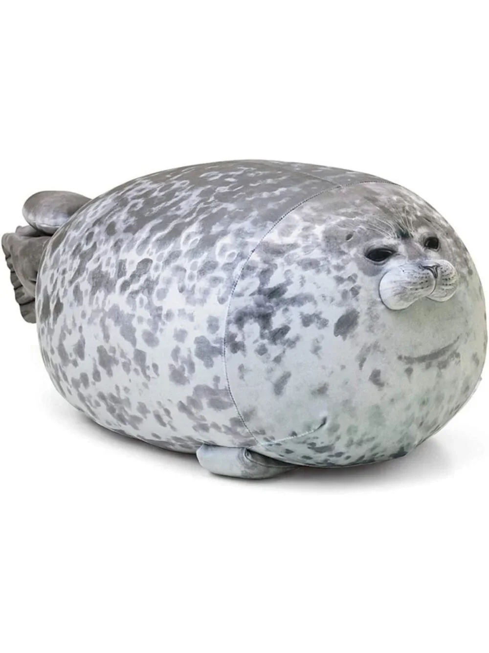 Chubby Blob Seal Plush Pillow 13 Cute Ocean Animal Stuffed Cotton Toy